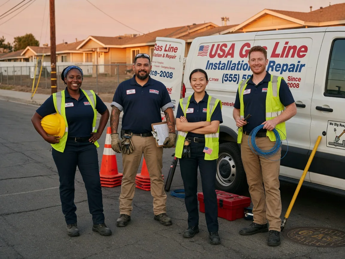 Gas Line Installation company in Lewiston, NE